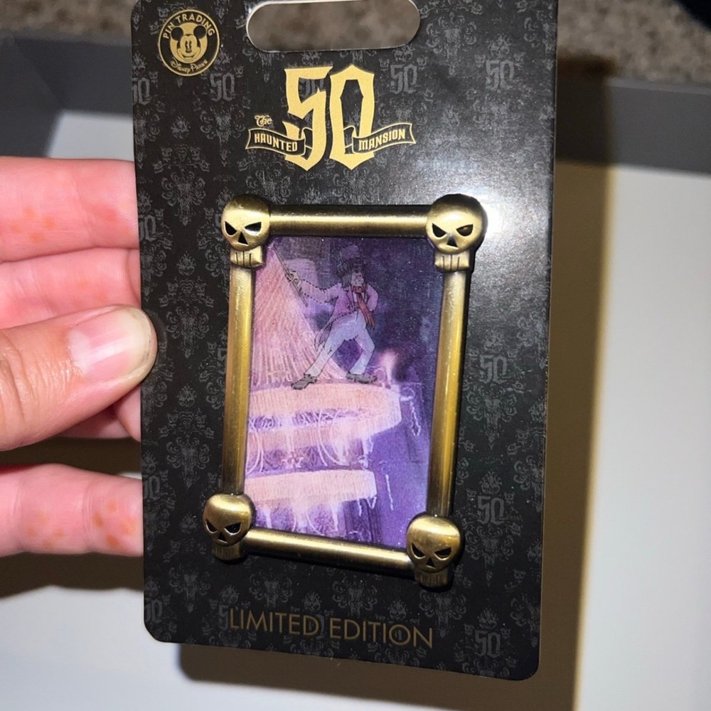 Haunted Mansion 50th Anniversary Limited Edition Pin